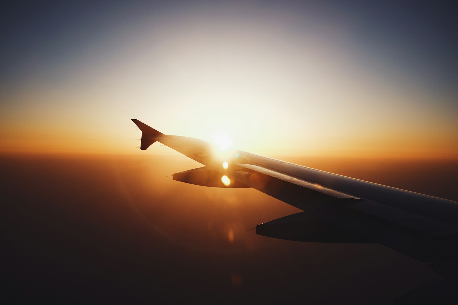 person's view inside plane